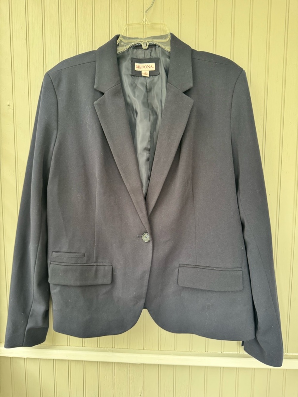 Merona Women's Navy Single-Button Blazer